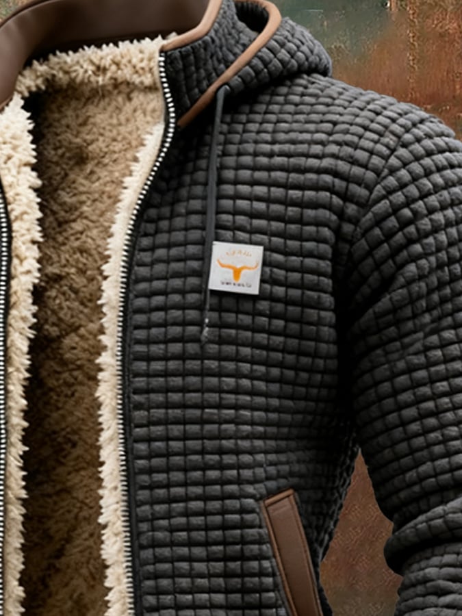 Yule - Quilted Sherpa Winter Jacket