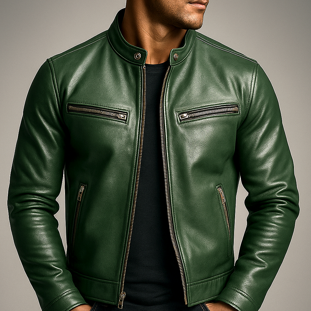 Osborne | Men's Vintage Jacket - Four-Pocket Zip