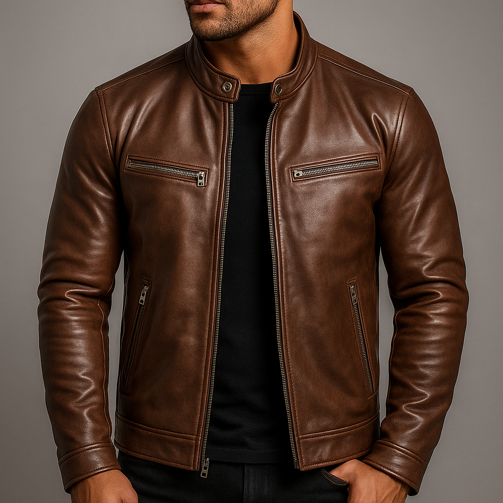 Osborne | Men's Vintage Jacket - Four-Pocket Zip