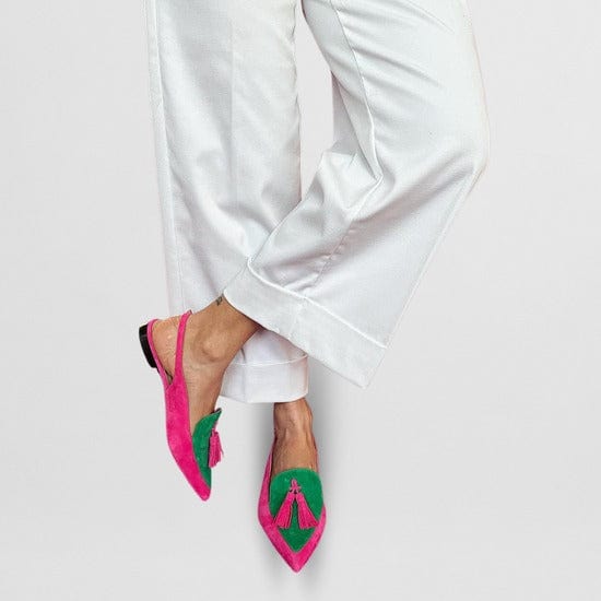 Lorena - Chic Tassel Strap Sandals