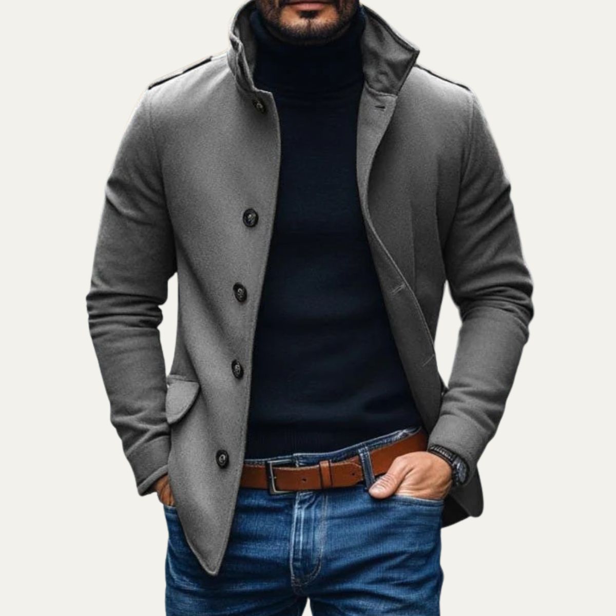 Carlo – Men's Tailored Overcoat