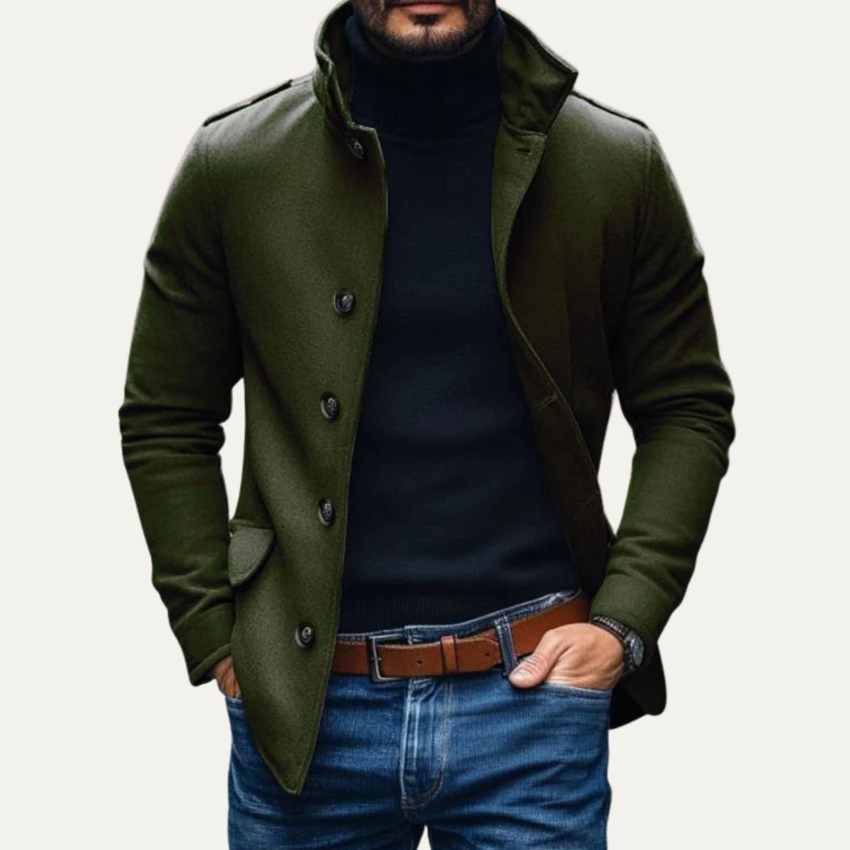 Carlo – Men's Tailored Overcoat