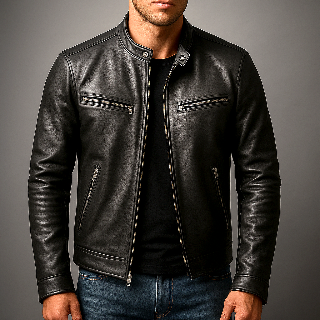 Osborne | Men's Vintage Jacket - Four-Pocket Zip