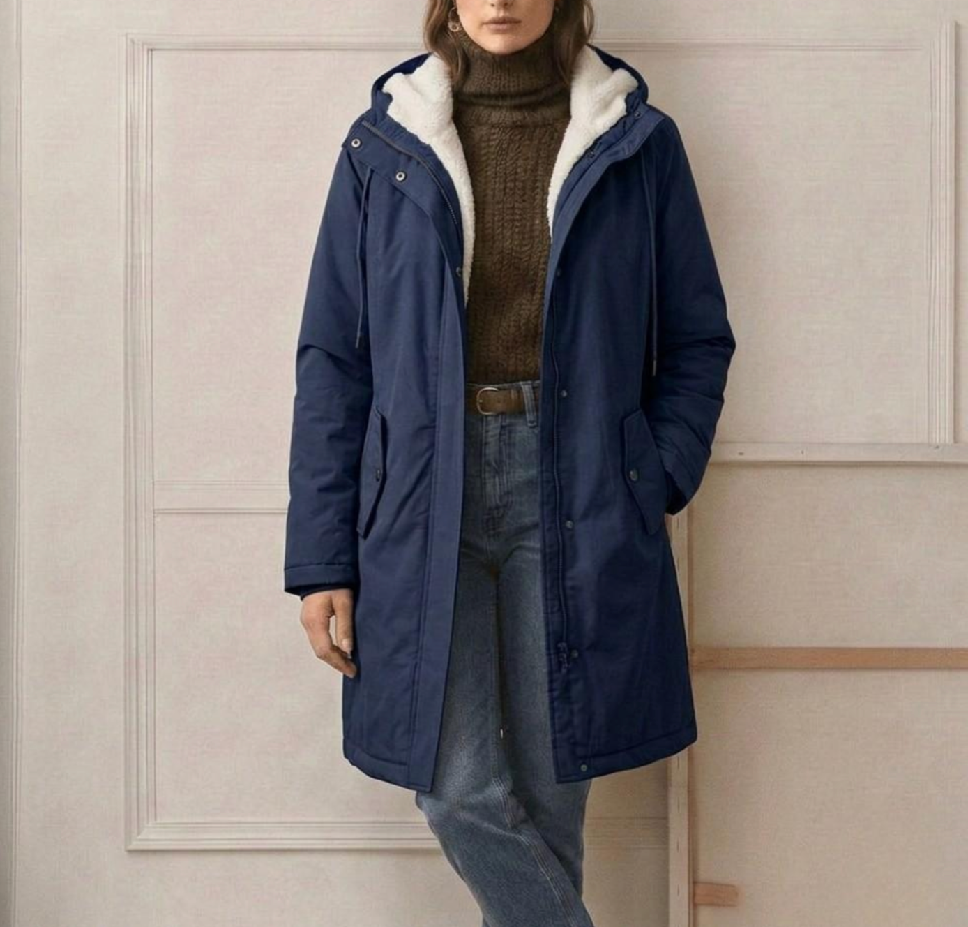 Anne™ | Cozy Hooded Weatherproof Coat