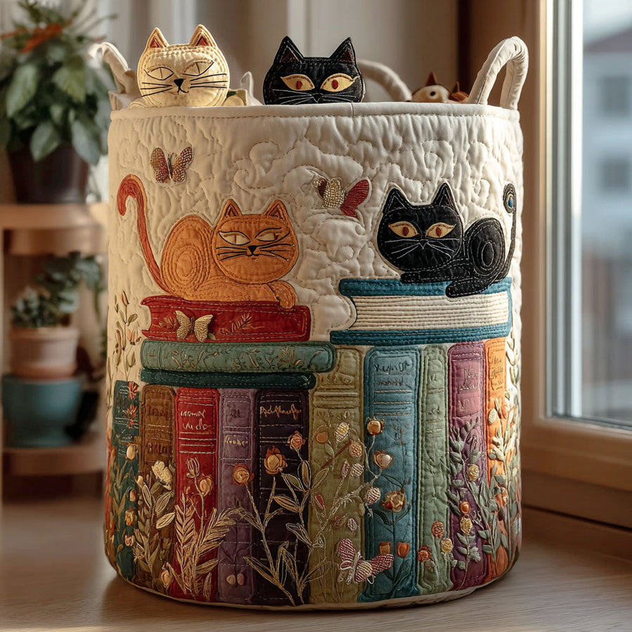 Cat Parade Laundry Basket