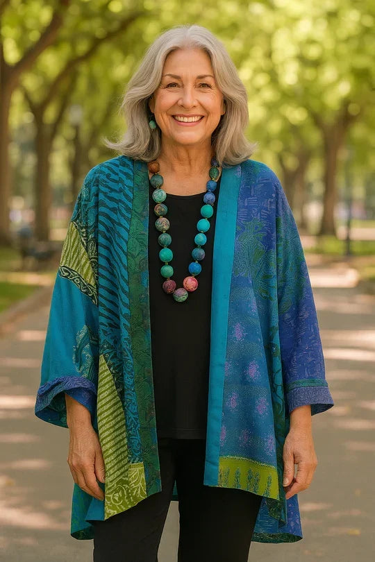 Amy | Elegant Drape Cardigan