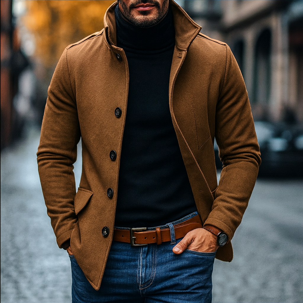 Carlo – Men's Tailored Overcoat