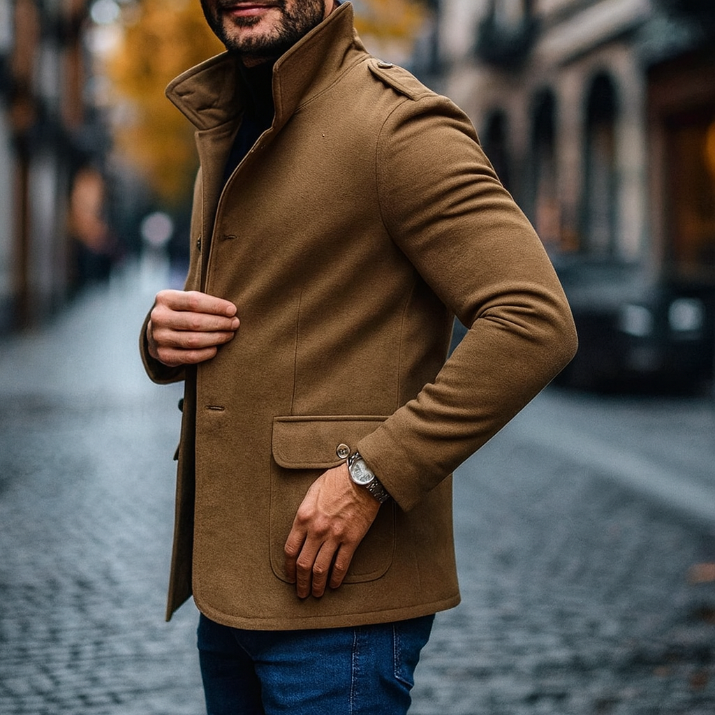 Carlo – Men's Tailored Overcoat