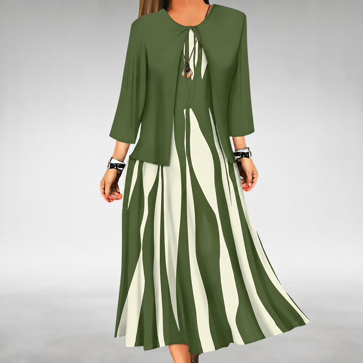 Eve™ Elegant Two-Piece Dress Set