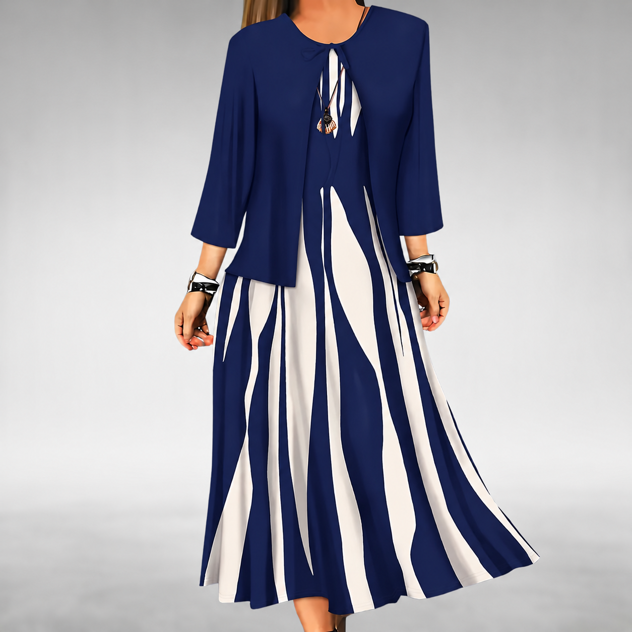 Eve™ Elegant Two-Piece Dress Set