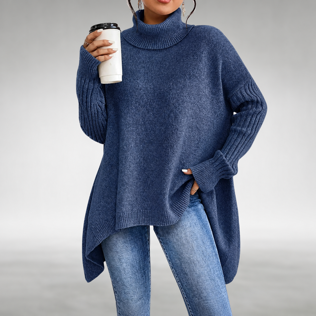 Megan™ Elegant Turtleneck Sweater