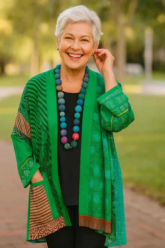 Amy | Elegant Drape Cardigan
