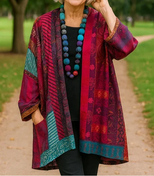 Amy | Elegant Drape Cardigan