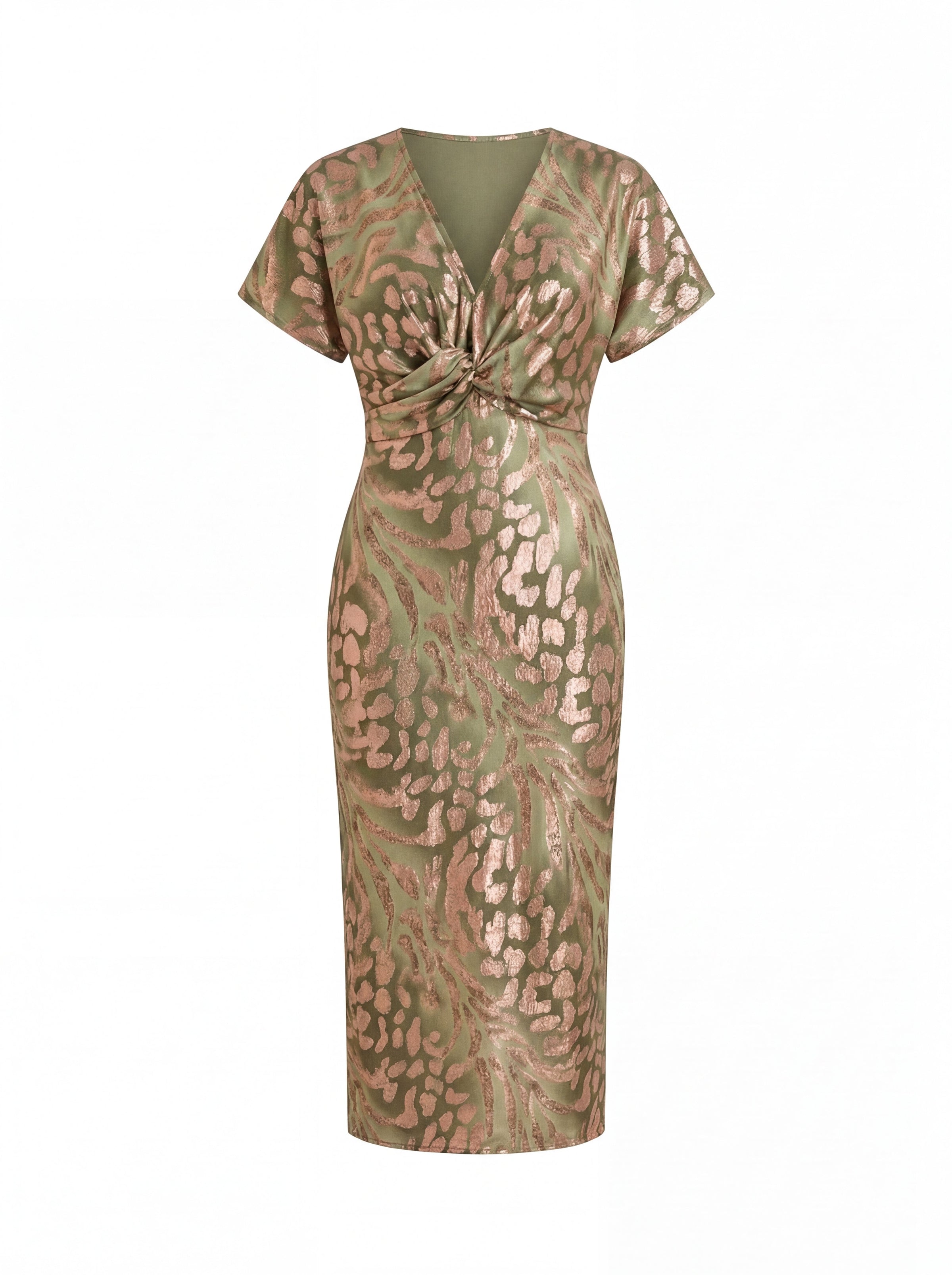 Copper Midi Dress | Women's Summer Dress