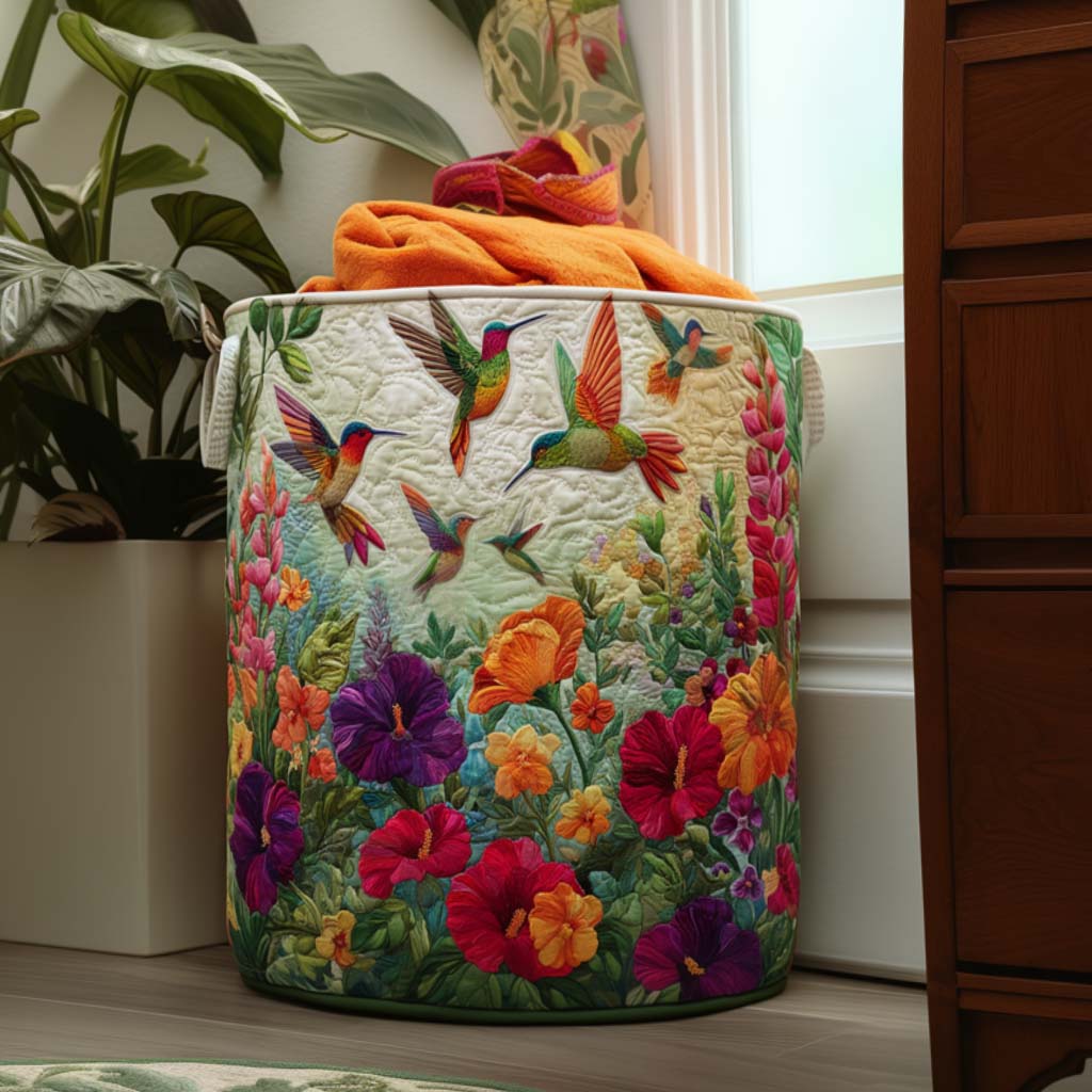 Flutter and Bloom Laundry Basket