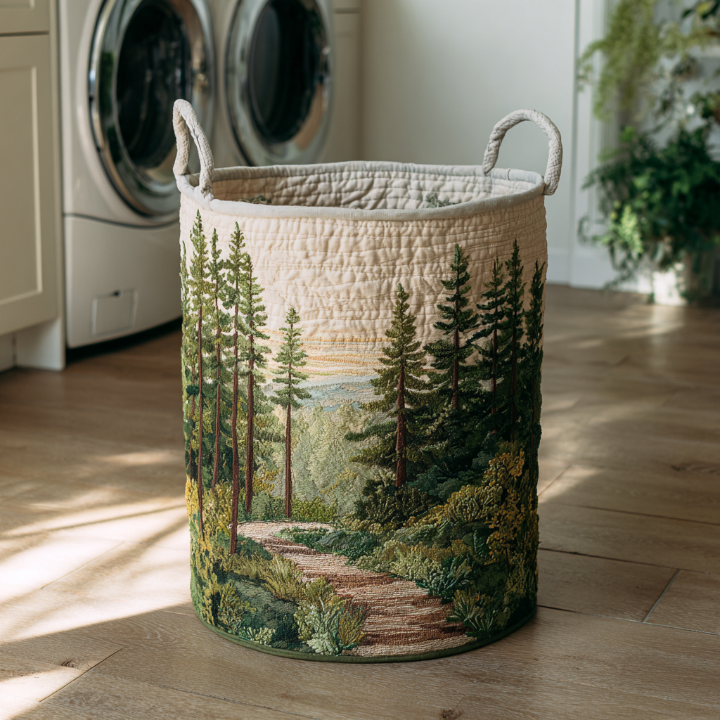 Forest Laundry Basket NCU0QN056