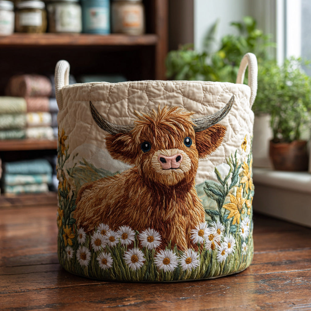 Highland Charm Laundry Basket