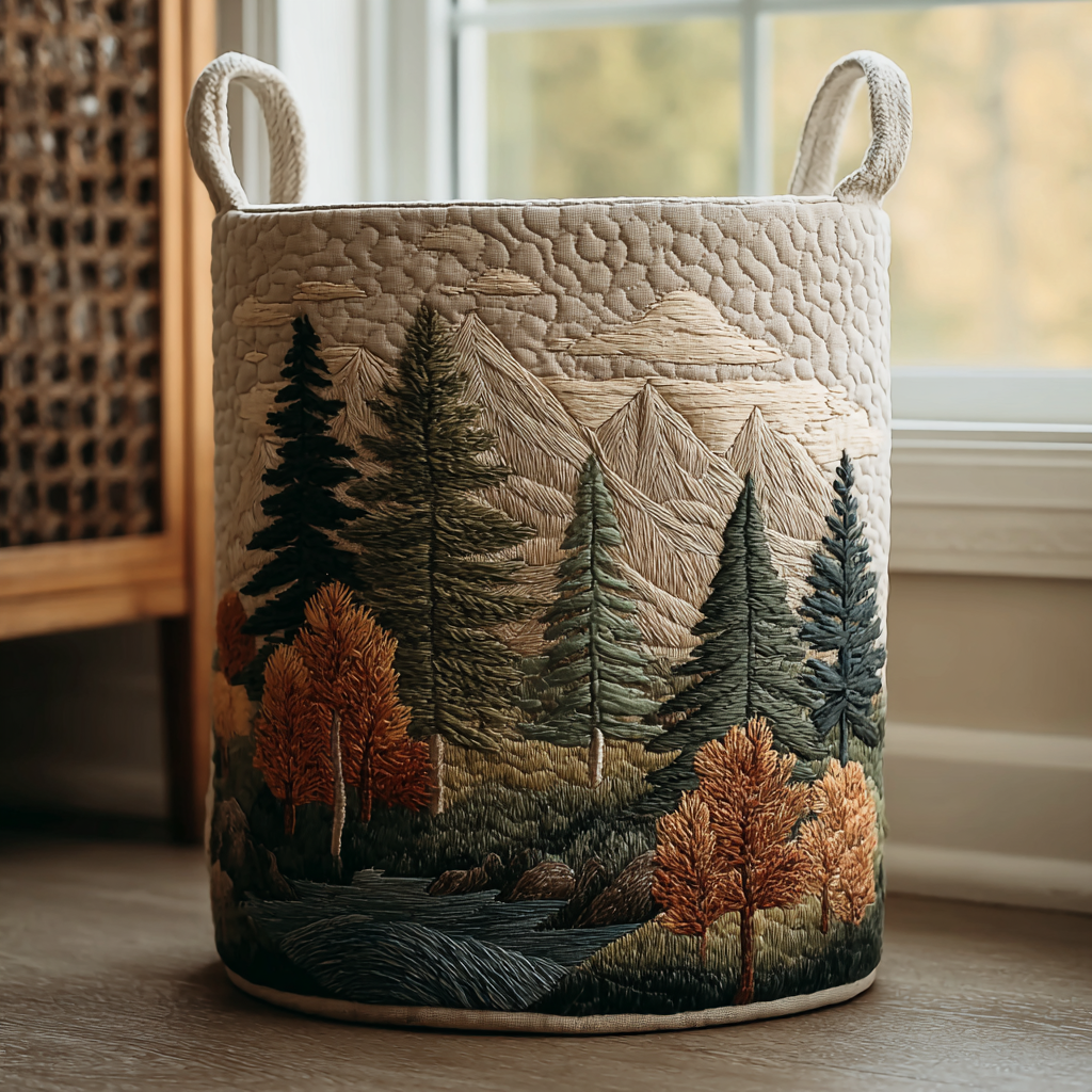 Forest Laundry Basket NCU0QN056