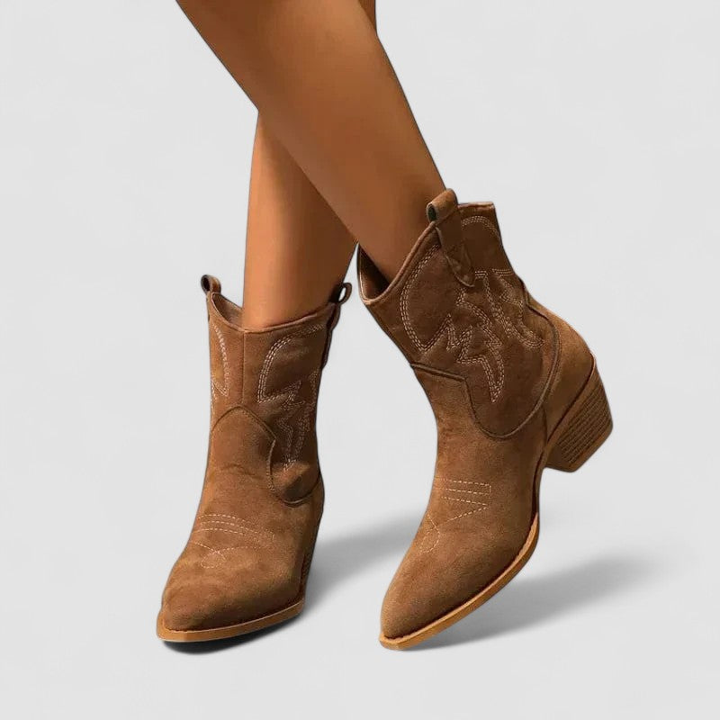 Lillian Orthopedic Western Boots