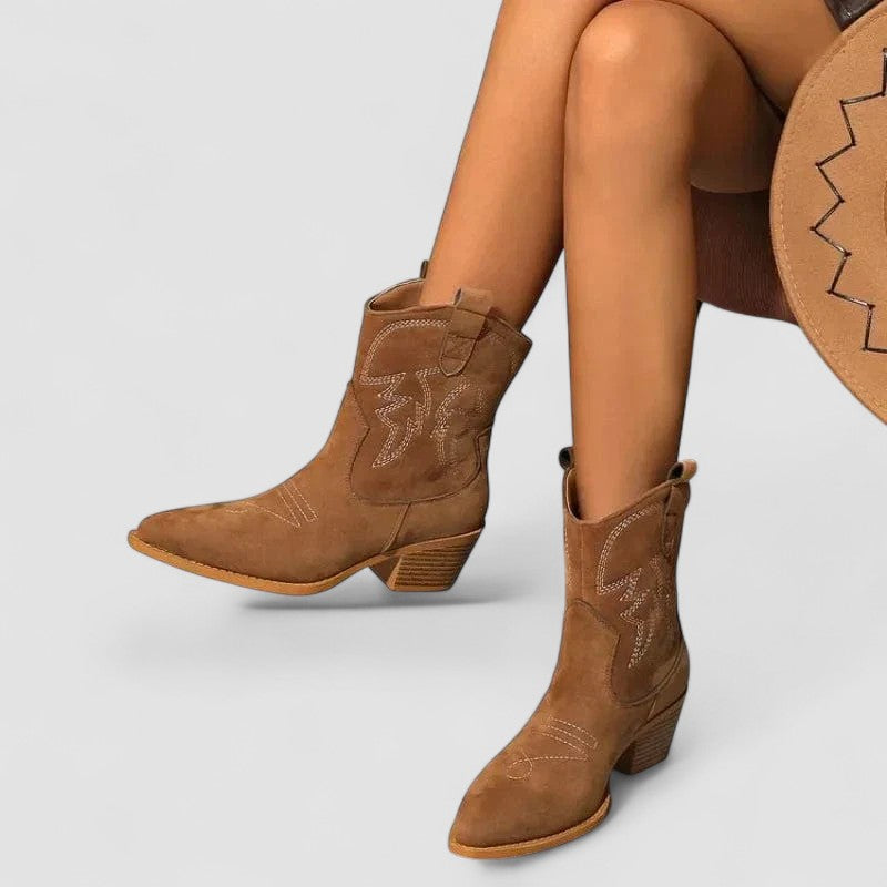 Lillian Orthopedic Western Boots
