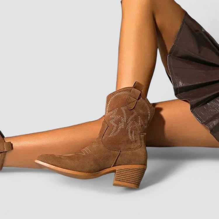 Lillian Orthopedic Western Boots