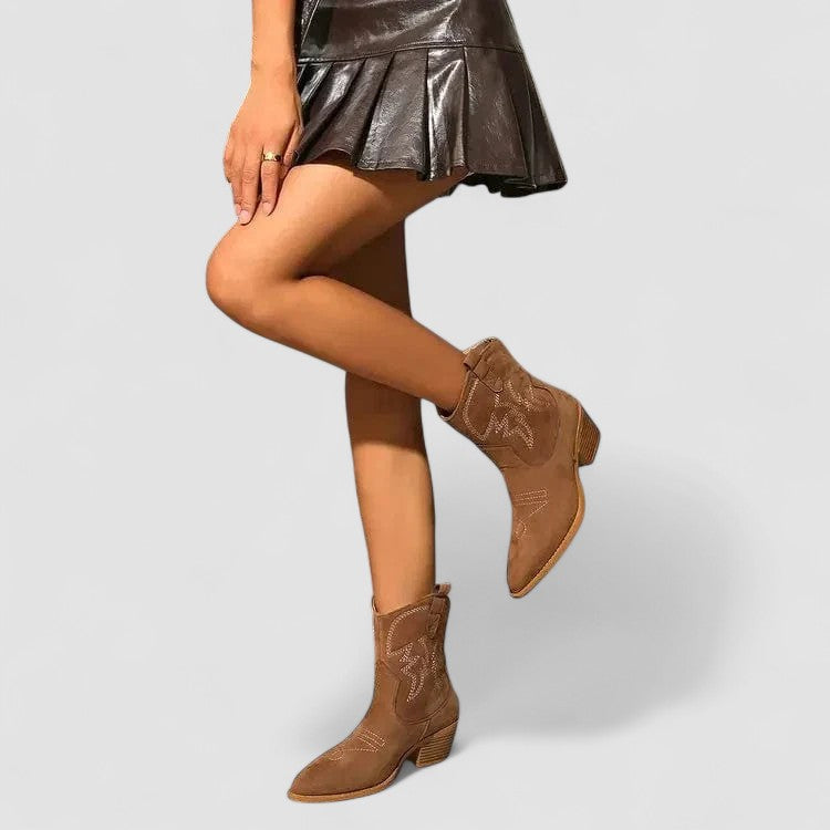 Lillian Orthopedic Western Boots