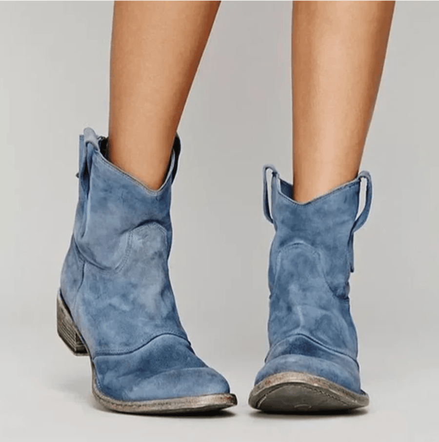 Reva™ | Western Pull-On Ankle Boots