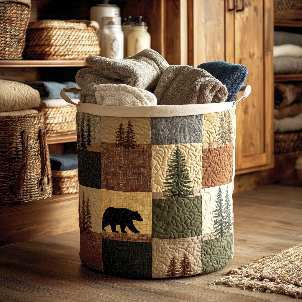 Woodland Patch Laundry Basket