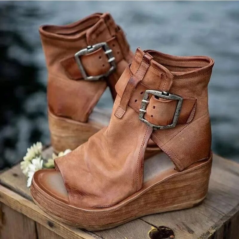 Roselle - Suede Orthopedic Boots