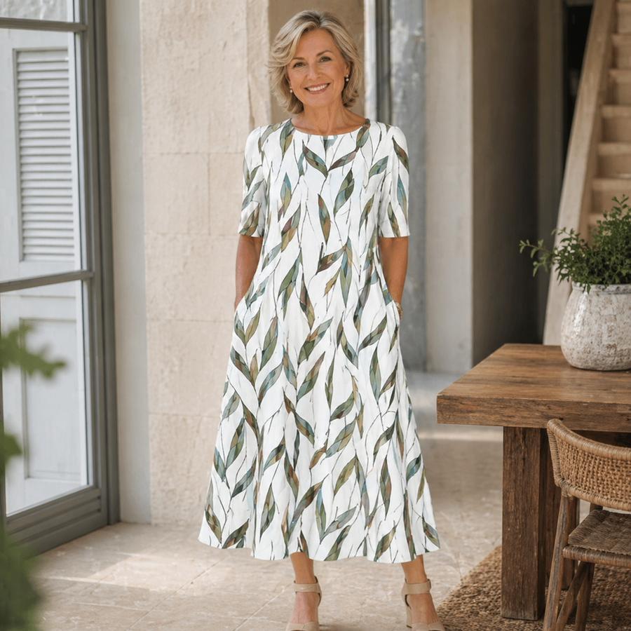 Donna – Effortless Floral Midi Dress