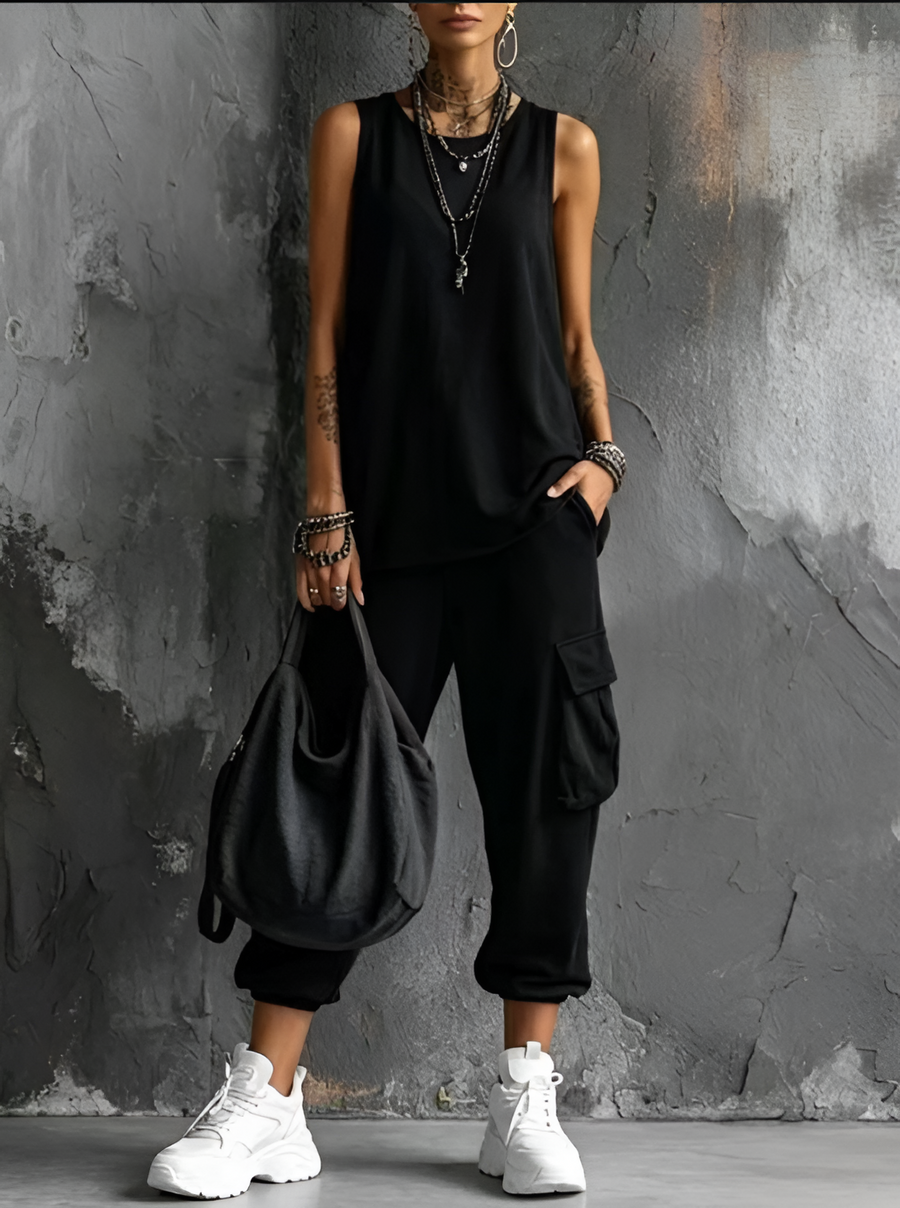 Megan | Soft Casual Set with Pockets