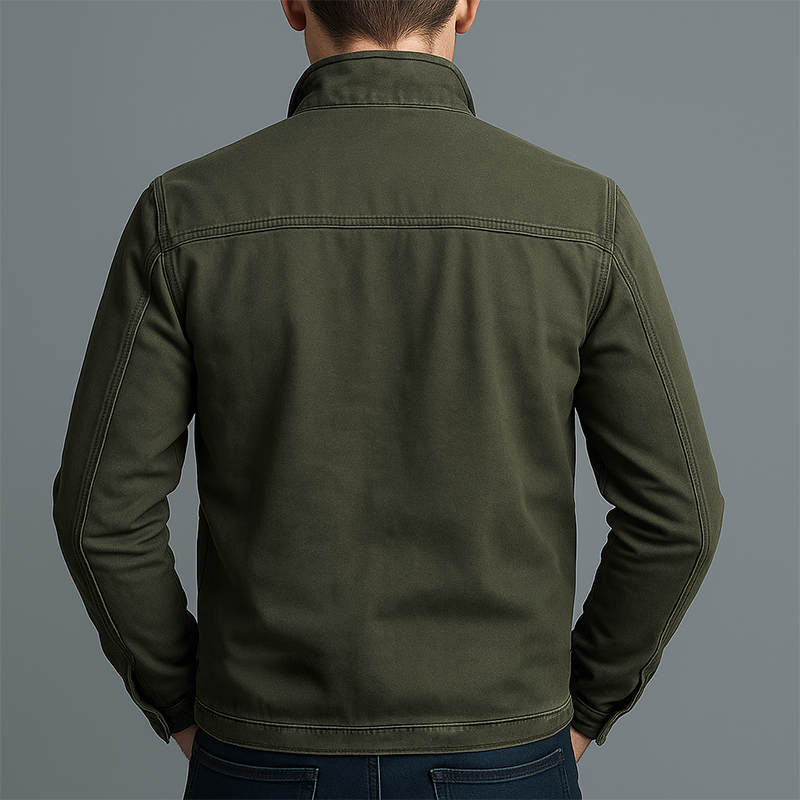 Marion - Vintage Cotton Zip Jacket