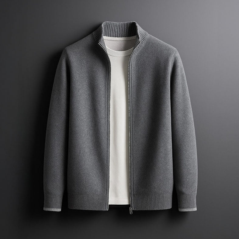 Robbie – Knitted Zip Jacket